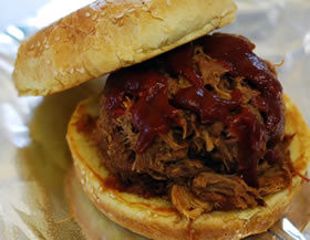 BBQ Pulled Pork Sandwich